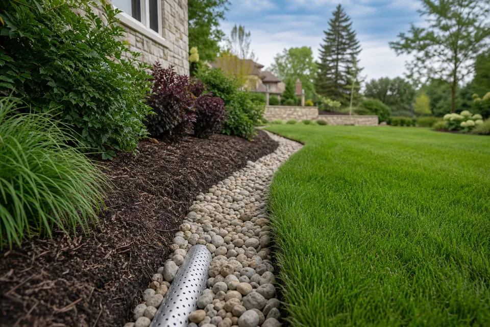 Drainage installation